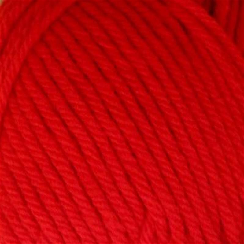 Hayfield Baby Chunky 410 Red  Acrylic and Nylon